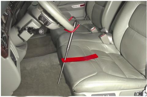 OEMTOOLS 24231 Steering Wheel Holder and Pedal Depressor Kit 